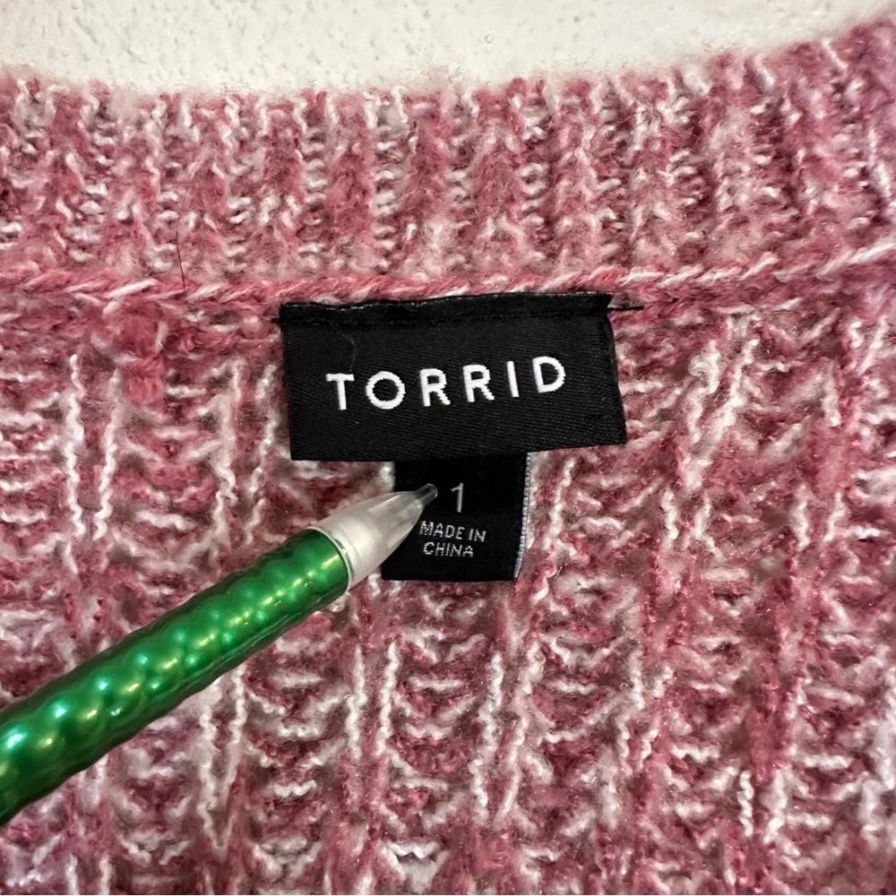 torrid pullover slouchy